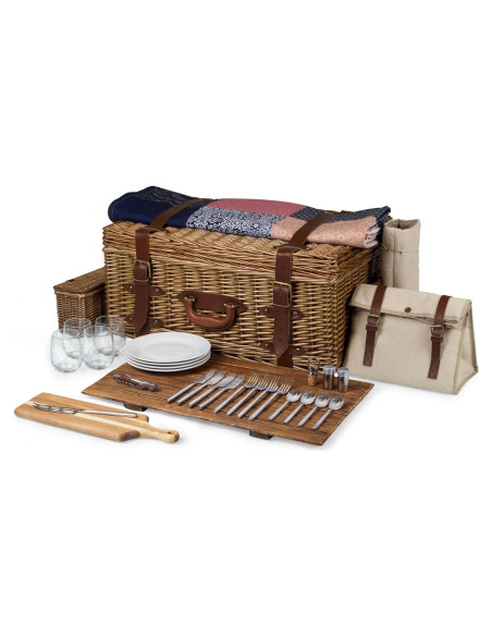Cesta de Picnic de Lujo PICNIC TIME Charleston para 4 Personas