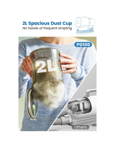 Aspiradora para Mascotas AIRROBO PG100 12000Pa 2L Silenciosa