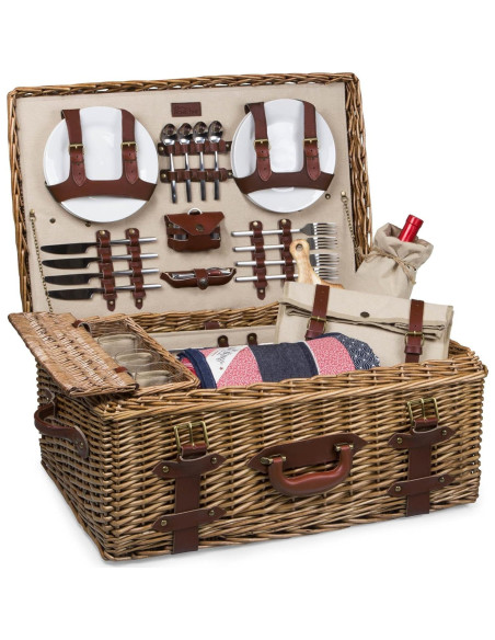 Cesta de Picnic de Lujo PICNIC TIME Charleston para 4 Personas
