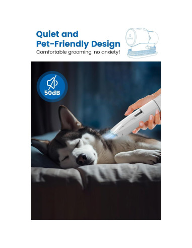 Aspiradora para Mascotas AIRROBO PG100 12000Pa 2L Silenciosa