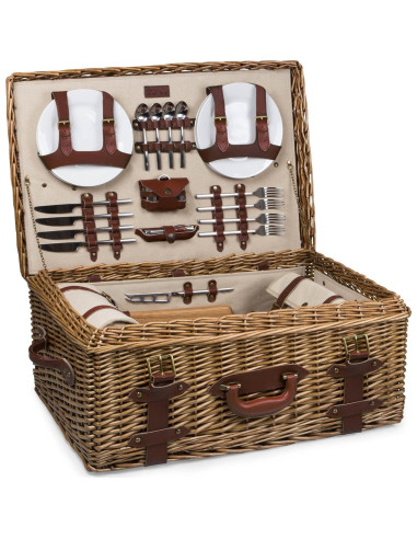 Cesta de Picnic de Lujo PICNIC TIME Charleston para 4 Personas