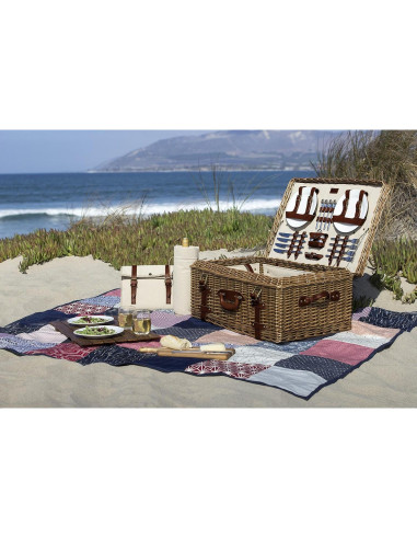 Cesta de Picnic de Lujo PICNIC TIME Charleston para 4 Personas