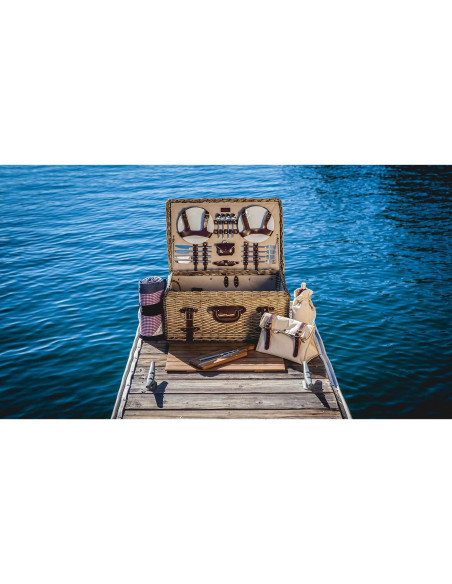 Cesta de Picnic de Lujo PICNIC TIME Charleston para 4 Personas