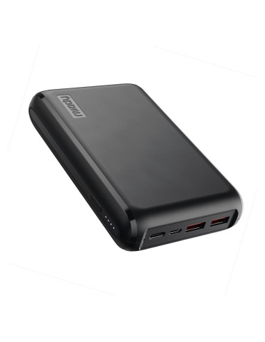 Cargador Portátil Miady 20000mAh 65W USB-C Rápido Negro