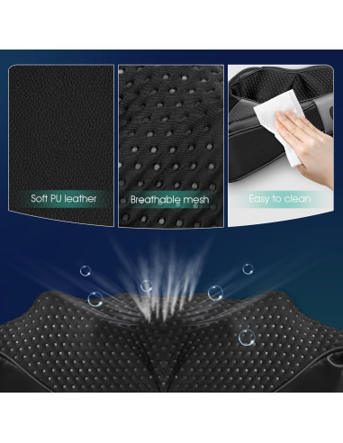 Masajeador Eléctrico de Cuello y Espalda VOYOR-HEALTH PJ100 con Calor