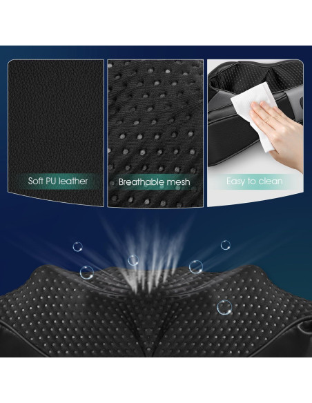 Masajeador Eléctrico de Cuello y Espalda VOYOR-HEALTH PJ100 con Calor