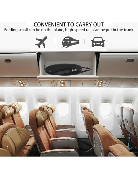 Bolsa de Ropa de Viaje BE SMART Negra Impermeable 64x129 cm