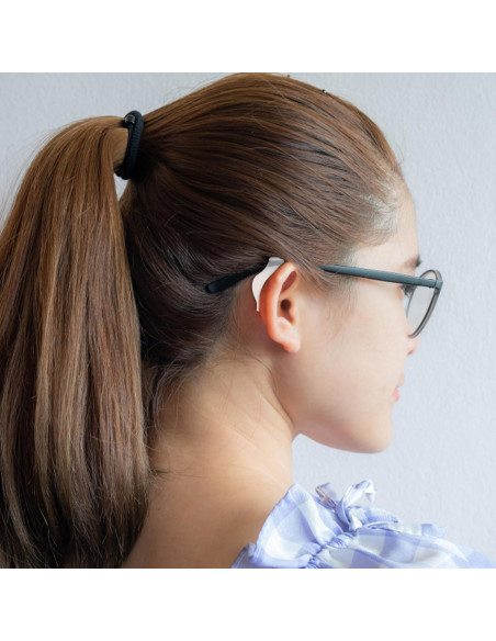 10 Pares de Ganchos de Silicona Antideslizantes para Gafas