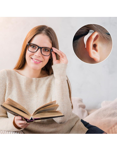 10 Pares de Ganchos de Silicona Antideslizantes para Gafas