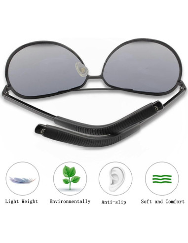 Puntas de Silicona para Gafas KECHIO - Antideslizantes 70mm