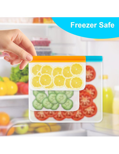 Set de 12 Bolsas Reutilizables VUEKYN para Congelador