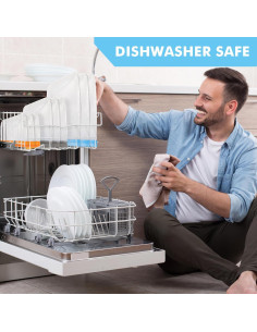 Bolsas de Congelador Reutilizables Lerine 2 Galones 33x39.6cm 2