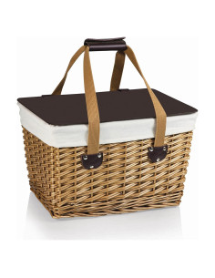 Canasta de Picnic Wicker para 2 PICNIC TIME 42x28.7x24.9 cm