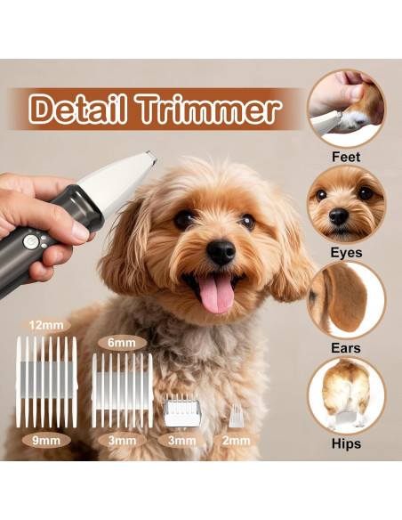 Kit de Aseo 4 en 1 Koucen para Perros y Gatos Recargable