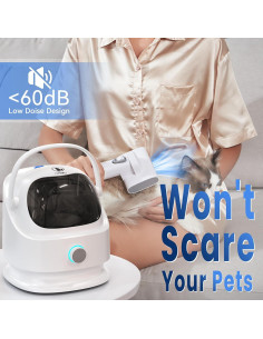 Kit de Aseo para Perros Ceenwes con Aspiradora 3L y Accesorios 2