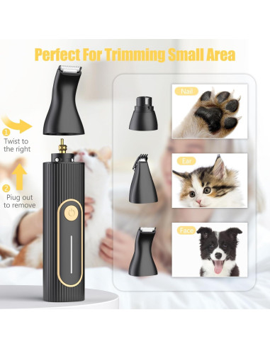 Cortadora de Pelo para Mascotas GOOAD Inalámbrica 2 en 1