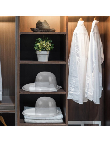 Soporte para Gorras Veemoon 12pcs PVC Transparente 24x16cm