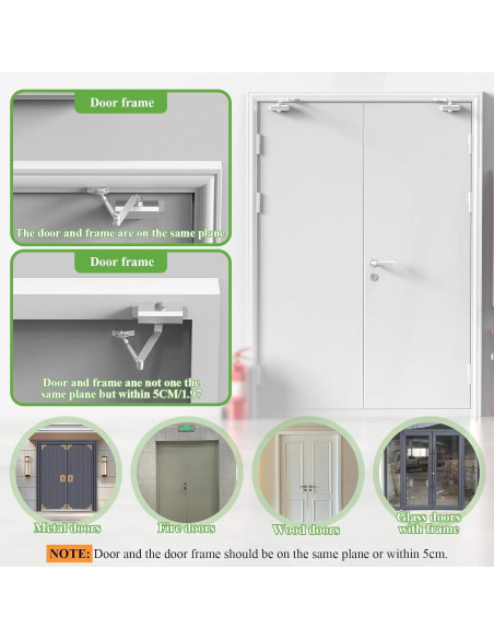 Cerradura de puerta automática Masegari KJGT-6FDGs 45-65kg