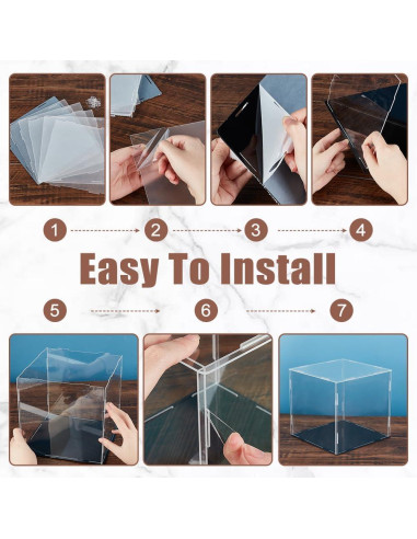 Caja de Exhibición Acrílica AHANDMAKER 20.5x20.5x21 cm