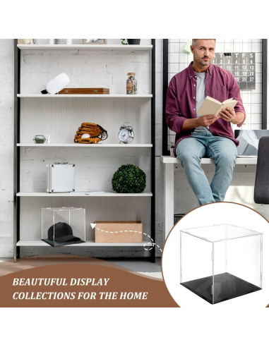 Caja de Exhibición Acrílica AHANDMAKER 20.5x20.5x21 cm