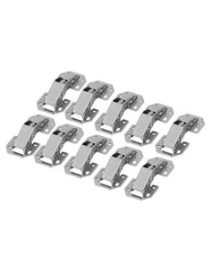 10 Bisagras de Gabinete Strnek Acero Inoxidable Cierre Suave
