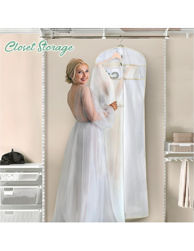 Bolsa de Vestido de Novia MISSLO 177.8 cm con Accesorios