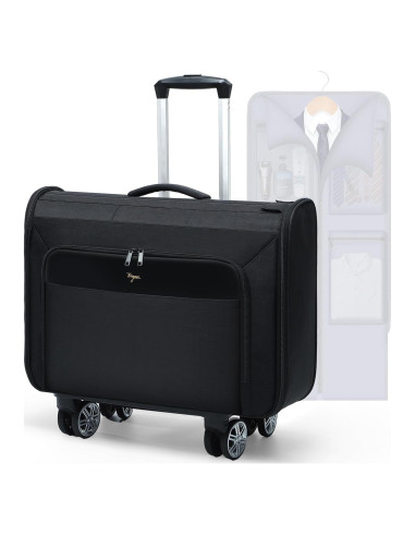 Bolsa de Ropa con Ruedas Tonyeee 3 en 1 Negra 130 cm