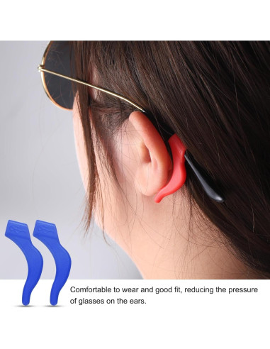 Ganchos de oreja antideslizantes HARFINGTON para gafas