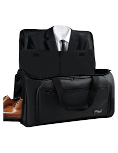 Bolsa Duffle Impermeable 2 en 1 para Ropa SL-2730 Negra