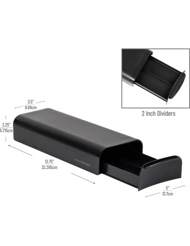 Cajón Organizador de Cápsulas de Café Mind Reader Negro 12 Unidades