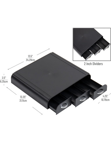 Organizador de Cápsulas de Café Mind Reader 36 Cápsulas Negro