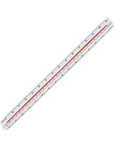 Regla Triangular Arquitectónica STAEDTLER 30.48cm 6 Escalas