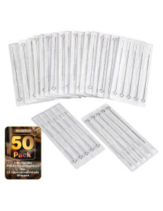 Agujas de Tatuaje Desechables LX - 50 Piezas Mixtas 3RL-9RS