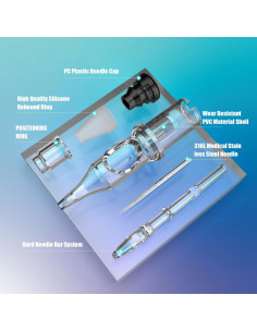 Cartuchos de Agujas de Tatuaje YILONG 50 Pcs Mixtos 3RL-11RM 2