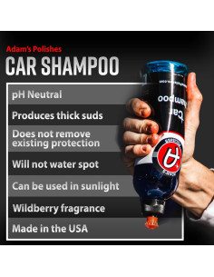 Champú para Autos Adam's 473 ml - Biodegradable y Neutro pH 2