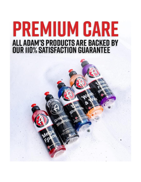 Jabón para Autos Mega Foam Adam 473ml - Neutro pH, Alta Espuma