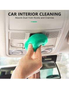 Gel de Limpieza TICARVE 2Pack para Autos y Teclados 320g 2