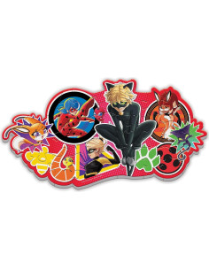 Rompecabezas de Espuma Miraculous Ladybug 28 Piezas 3+ Años 2