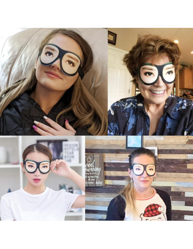 Máscara de Ojos 3D Divertida Honbay para Dormir Mujer