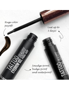 Tinte de Gel para Cejas Cilrofelr Marrón Oscuro 2 Paquetes 2