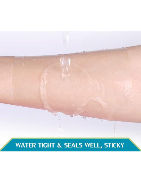 Vendaje Impermeable Post-Tatuaje Hola Health 15.24x15.24 cm (50 pcs)