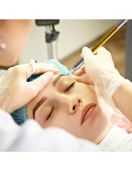 30 Agujas Desechables Microblading Kaiqikaixi 18U Estériles