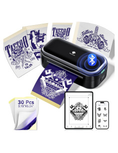 Impresora de Tatuajes Portátil Phomemo TP31 - 30 Hojas