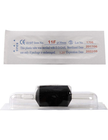 Agarre de Silicona Suave VORTEX 1.25" Negro Desechable 15pcs