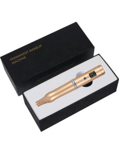 Máquina de Tatuaje Lápiz Inalámbrico Mingshops RB52 Dorado 2