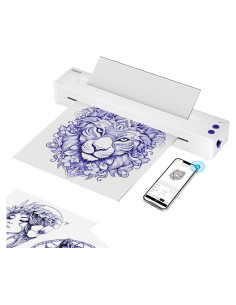 Impresora de Plantillas de Tatuajes Inalámbrica Bagana P19
