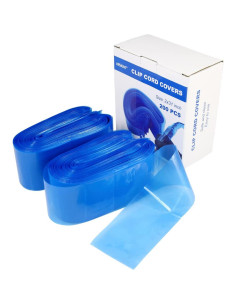 Cubiertas Desechables para Cables de Clip de Tatuaje 200pcs - Azul 2