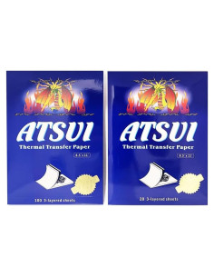 Papel de Plantilla de Tatuaje Atsui - 100 Hojas - Calidad Premium