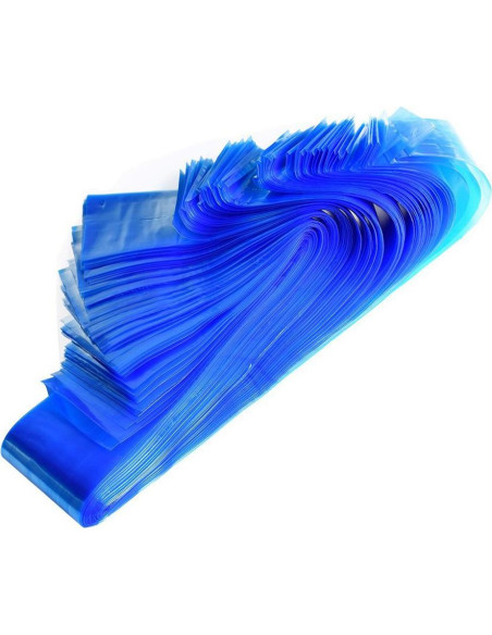 Cubiertas Desechables para Cables de Clip de Tatuaje 200pcs - Azul