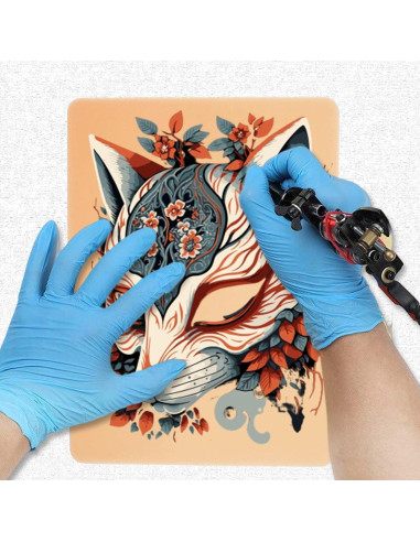 Piel de práctica de tatuaje CINRA 10 piezas 18.74x14.22 cm